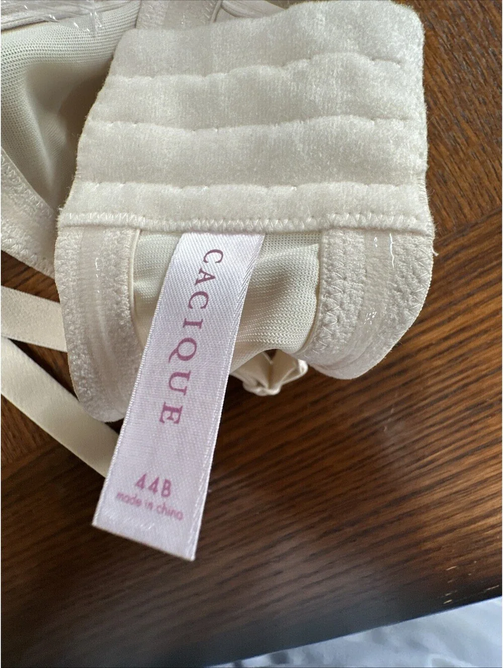 Cacique By Lane Bryant Beige Underwire Bra Size 44B
